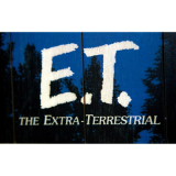 Panneau Bois 3D E.T. l'extra-terrestre - Moon 30x40cm
