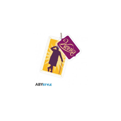 Porte-Clés Acrylique Willy Wonka - Officiel