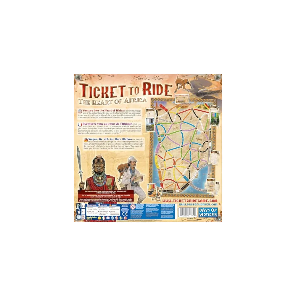 Aventuriers du Rail : Au Cœur de l'Afrique (Extension)