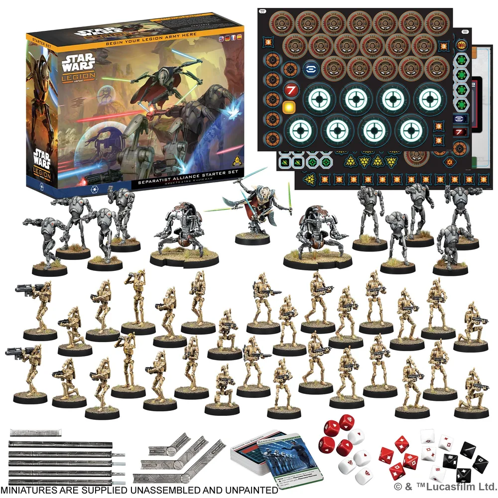 Star Wars Legion : Separatist Alliance Starter Set