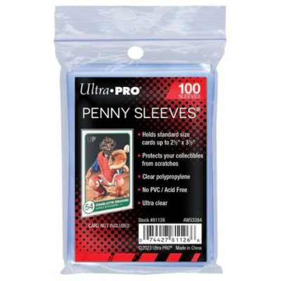 Ultra Pro - Pochettes Souples Standard Transparentes (100)