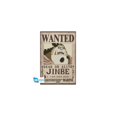 Poster Chibi 52x38 - Wanted Jinbe Wano