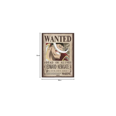 One Piece - Poster Wanted Whitebeard 52x38 cm