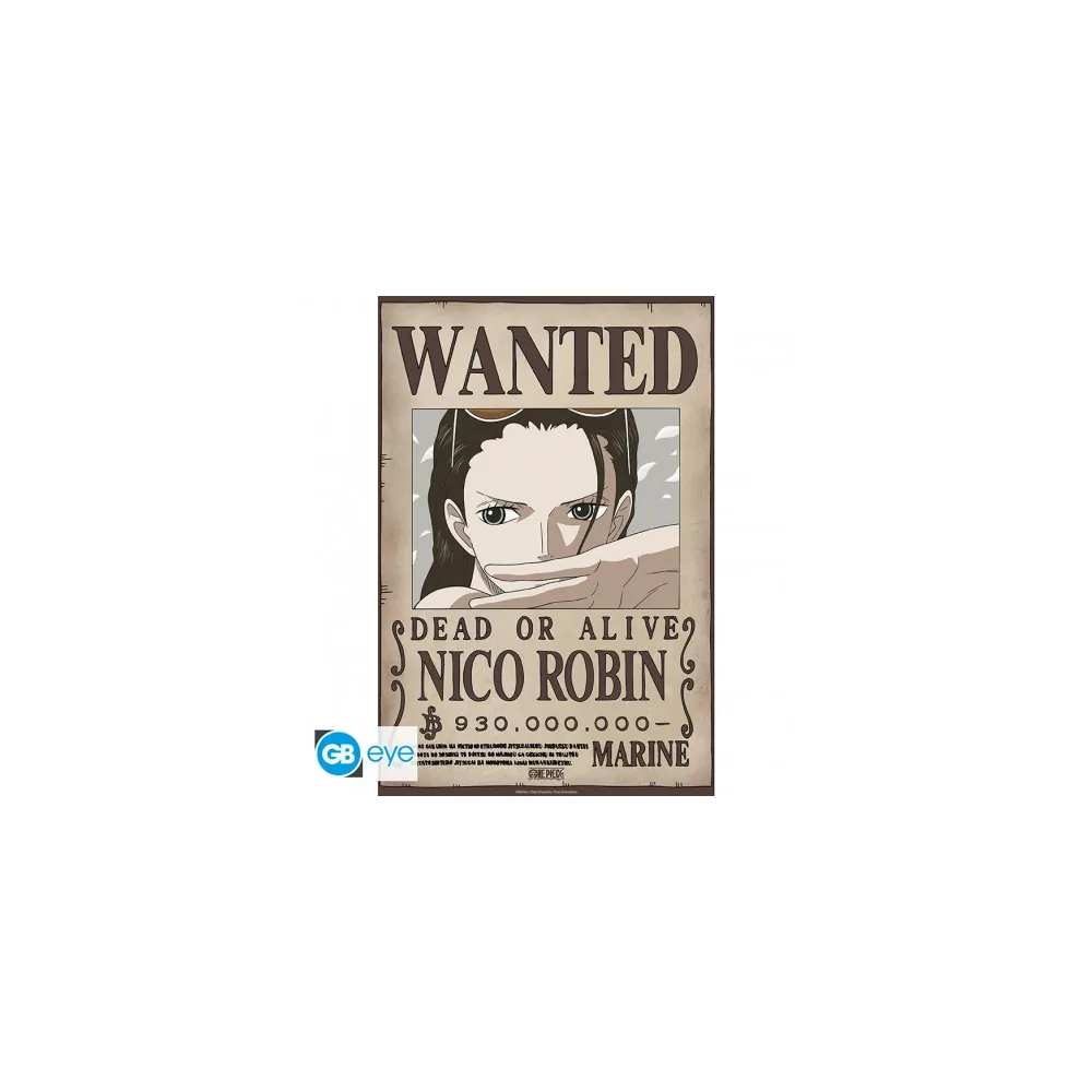 One Piece - Poster Chibi Wanted Nico Robin Wano 52x38cm