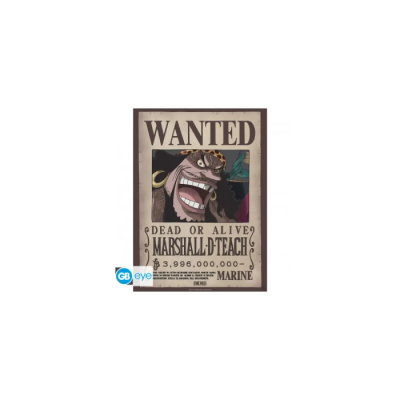 One Piece - Poster Chibi Wanted Blackbeard Wano 52x38cm