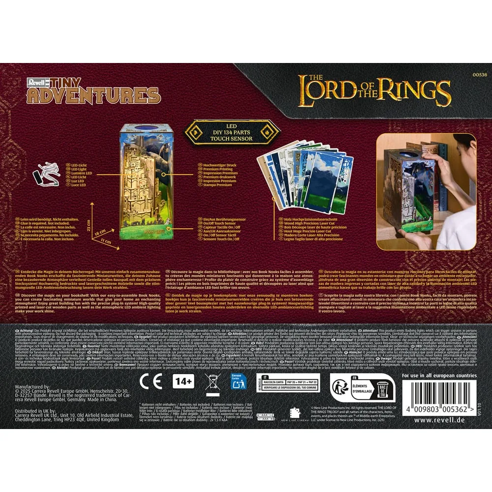 Le Seigneur des Anneaux - Maquette Book Nook Minas Tirith 23 cm