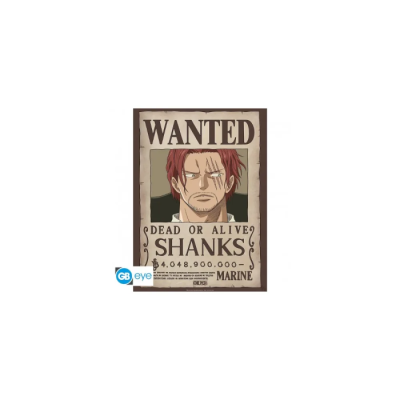 One Piece - Poster Wanted Shanks (52x38 cm)