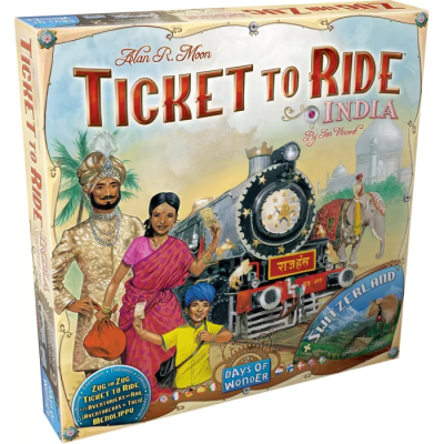 Aventuriers du Rail : Inde/Suisse - Map Collection 2