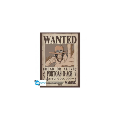 One Piece - Poster Wanted Ace (52x38 cm)