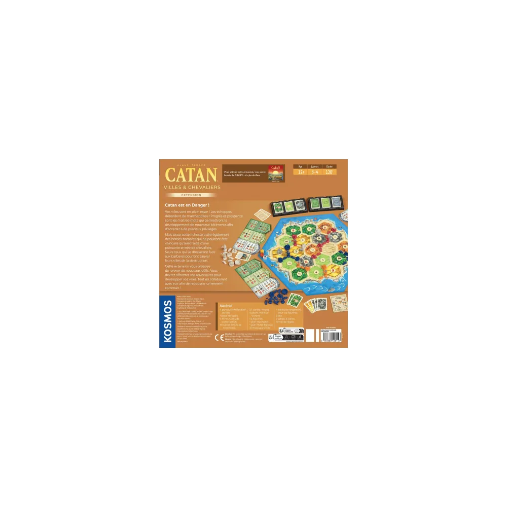 Catan : Villes et Chevaliers - Extension