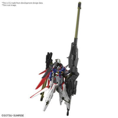 Gundam Gunpla HG 1/144 Destiny Spec II & Zeus Silhouette