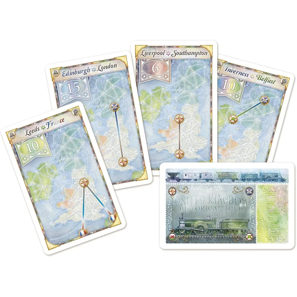 Aventuriers du Rail : Royaume-Uni / Pennsylvanie (Extension)