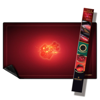 Tapis Multijeux Wogamat Rubis 60x100cm Rouge