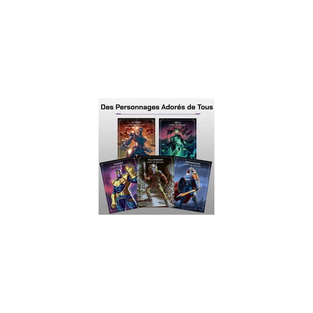 Villainous Marvel - Jeu de stratégie asymétrique