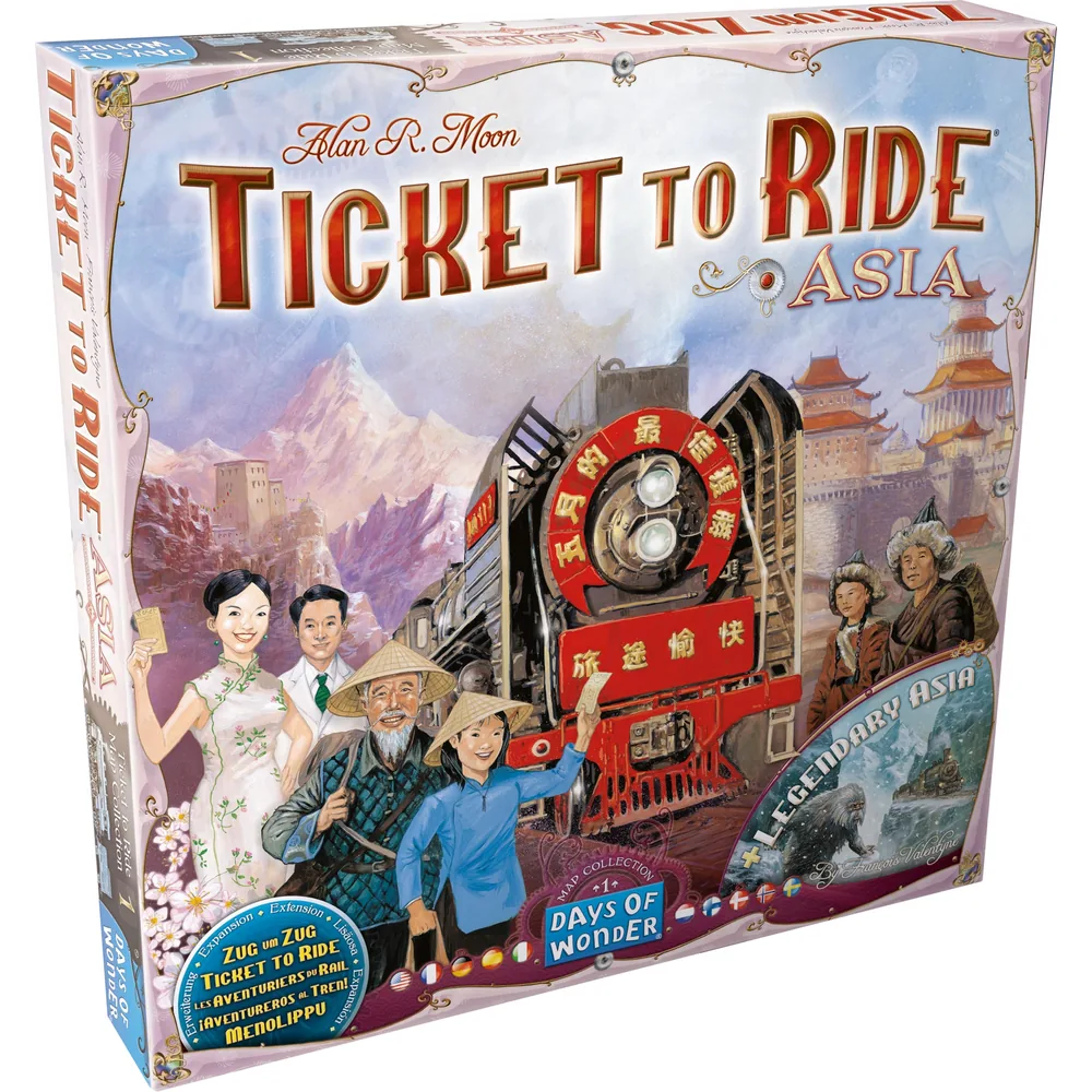 Les Aventuriers du Rail : Asie (Extension)