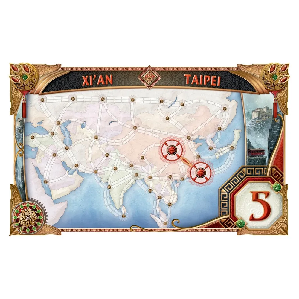 Les Aventuriers du Rail : Asie (Extension)