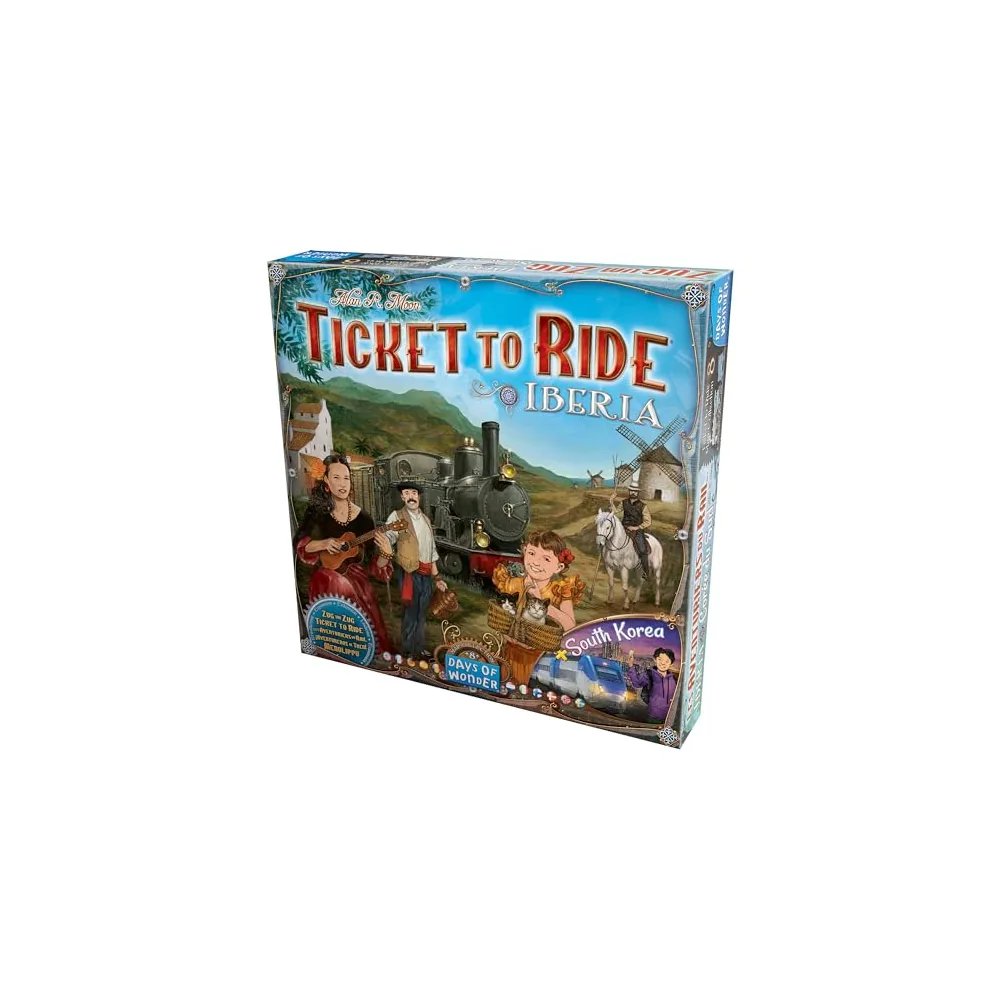 Les Aventuriers du Rail : Iberia & Corée du Sud