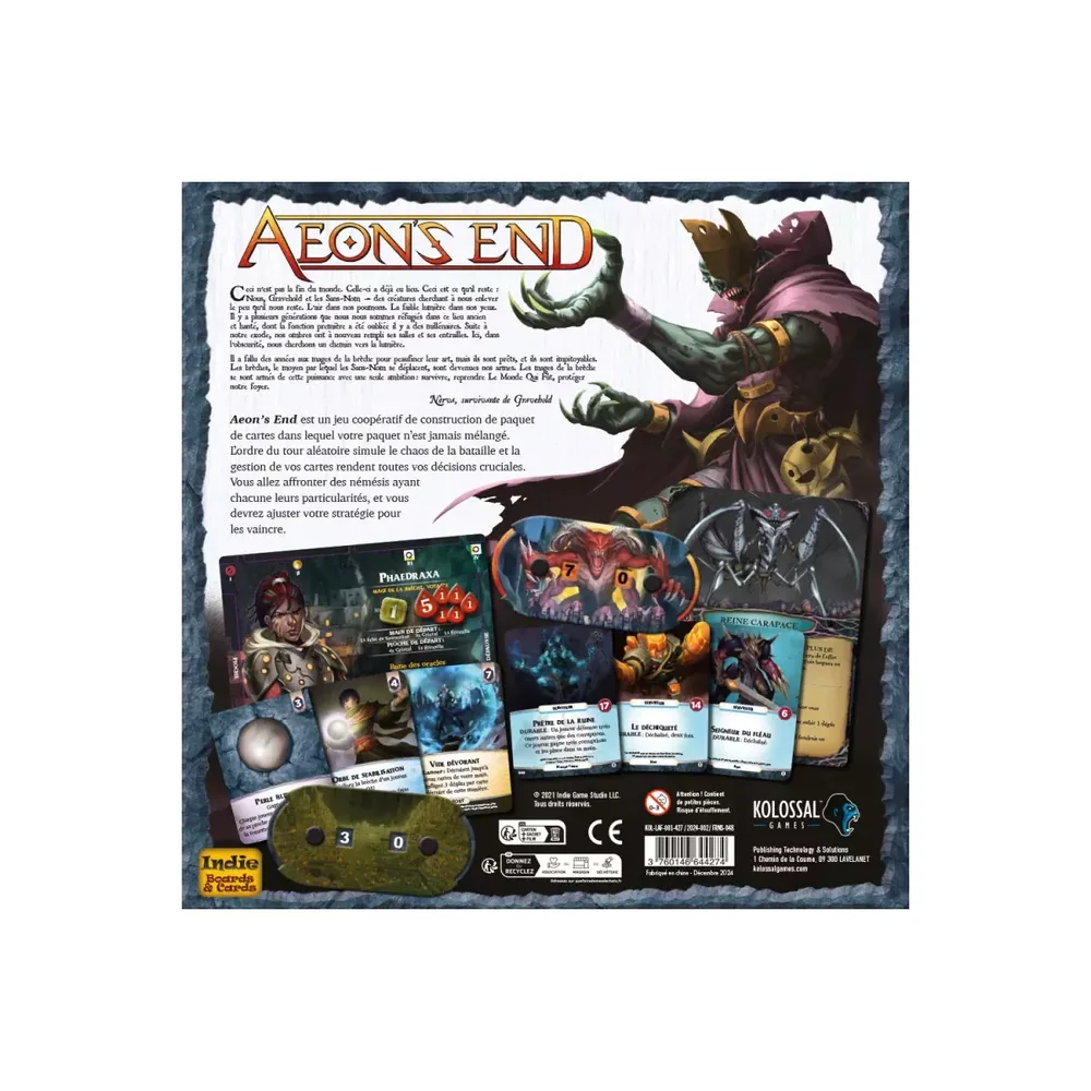 Aeon's End - Jeu Coopératif de Deckbuilding
