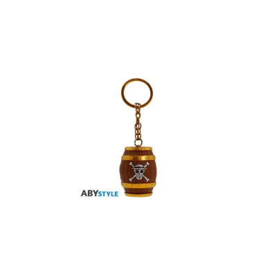 One Piece - Porte-clés 3D Tonneau