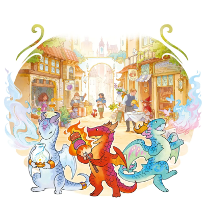 Flamecraft - Jeu de stratégie et dragons artisans