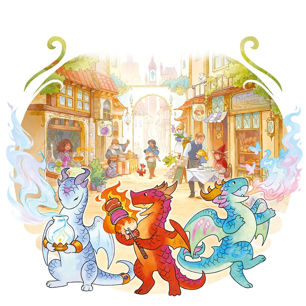 Flamecraft - Jeu de stratégie et dragons artisans