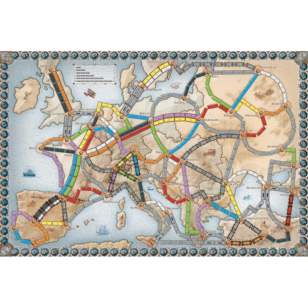 Les Aventuriers du Rail : Europe