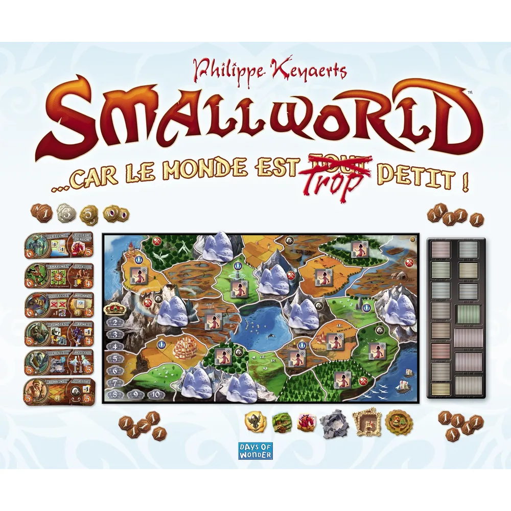 Small World - Jeu de conquête et civilisations fantastiques