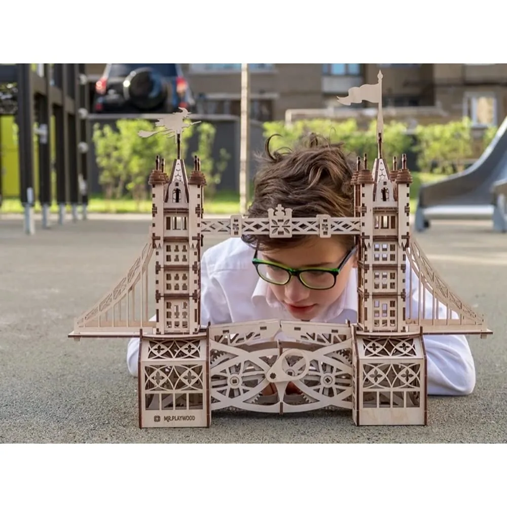Tower Bridge XL - Maquette Bois Mr Playwood 262 pièces