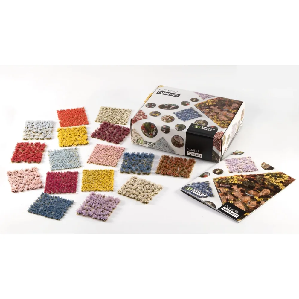 Flower Core Set - Décors floraux autocollants pour terrains