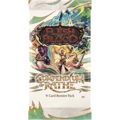 Flesh & Blood : Compendium of Rathe, booster anglais de 9 cartes