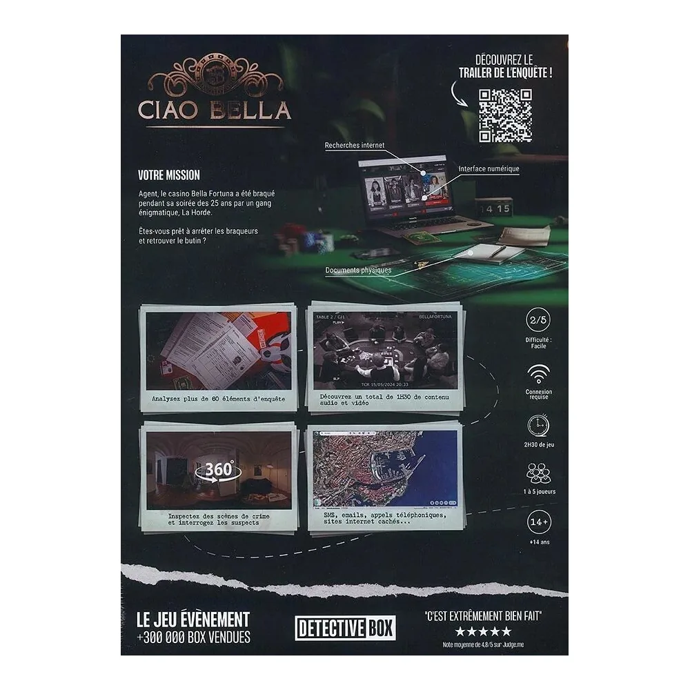 Detective Box Short Stories - Ciao Bella