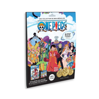 One Piece Album Collector Monnaie de Paris + 2 Mini-Médailles