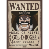 Poster Wanted One Piece Gol D. Roger