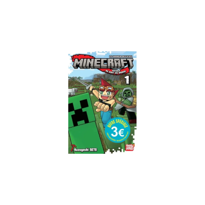 Minecraft - Le Manga Officiel T01 : Voyage au Bout du Monde - Édition 3€