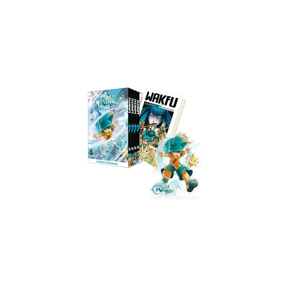 Wakfu Manga Intégrale - Coffret Collector 5 Volumes + Standee Yugo