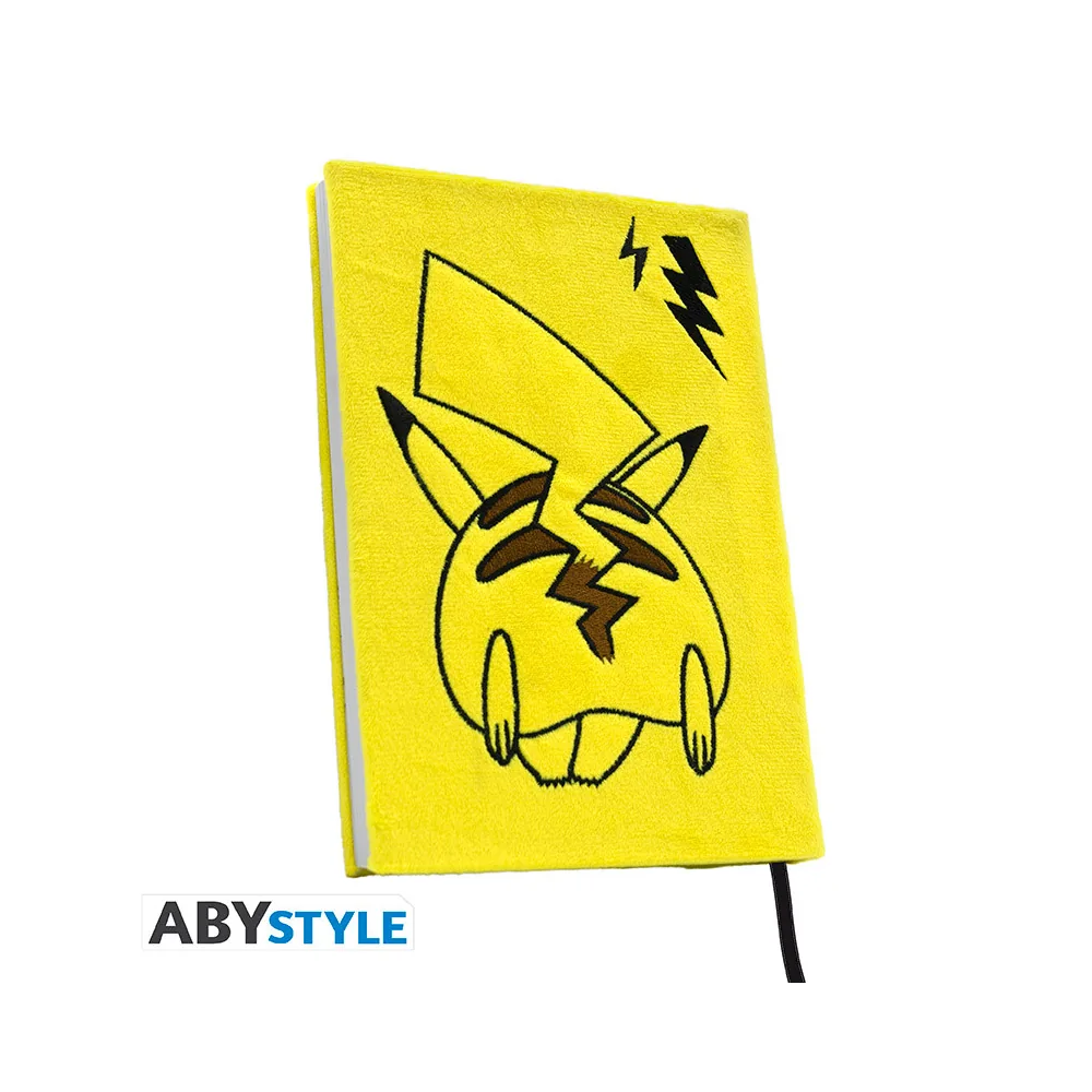 Pokémon - Cahier A5 Premium Pikachu Peluche - ABYstyle