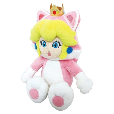 Super Mario peluche Cat Peach 22 cm
