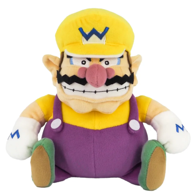 Super Mario - Peluche Wario 25 cm