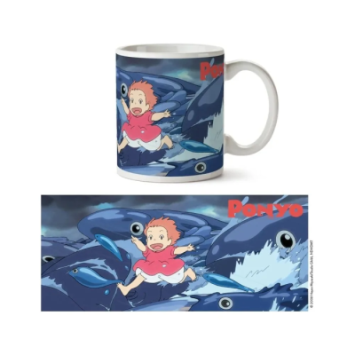 Ponyo sur la falaise - Mug Waves (340 ml)