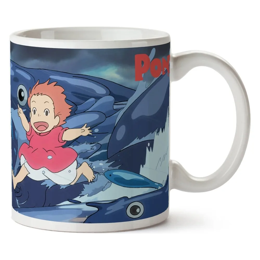 Ponyo sur la falaise - Mug Waves (340 ml)