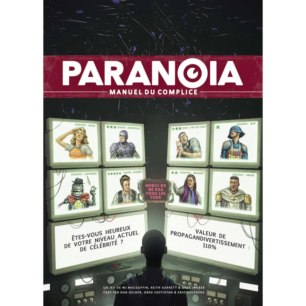 Paranoia - Le Manuel du Complice