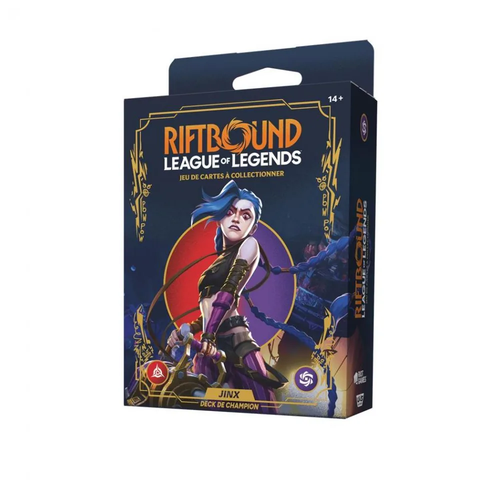 Riftbound League Of Legends - Set 1 Origines - Deck de Champion Jinx