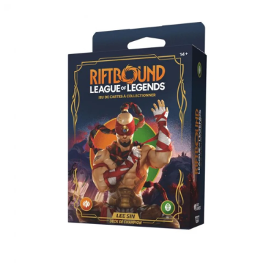 Riftbound League of Legends Set 1 Origines - Deck de Champion Lee Sin