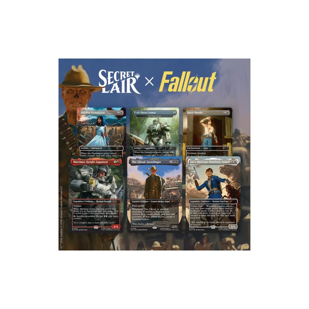 Magic the Gathering - Secret Lair x Fallout: Beyond Vault 33 (Non-Foil)