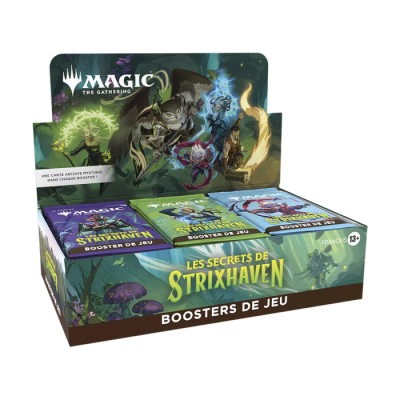 Magic the Gathering : Les Secrets de Strixhaven - Boîte de 30 Boosters de Jeu
