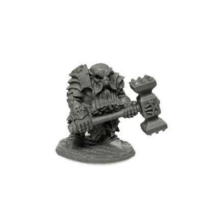 Dark Dwarf Pounder - Reaper Bones USA 25mm