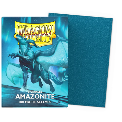 Dragon Shield Matte Amazonite - 100 Protège-Cartes Standard 63x88mm