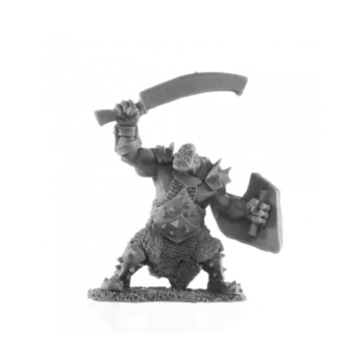 Figurine JDR Reaper - Orc Maraudeur 25mm