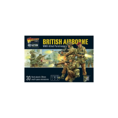 Bolt Action - British Airborne WWII Allied Paratroopers