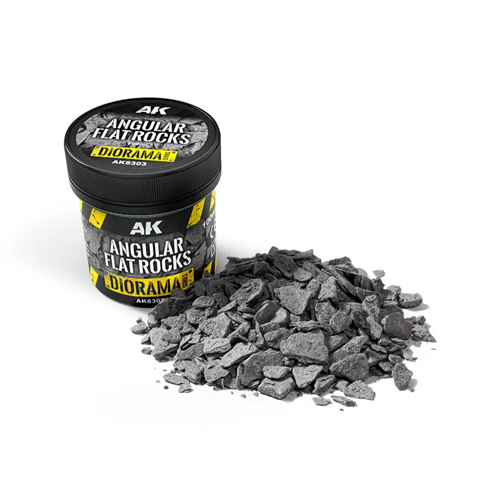 Angular Flat Rocks - AK Interactive AK8303